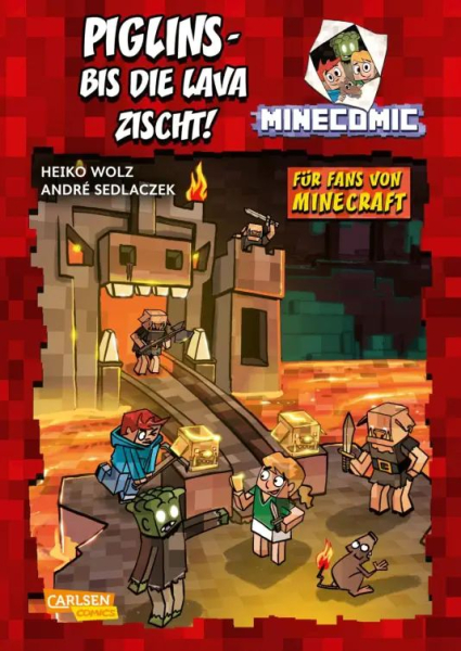 Minecraft: Piglins – bis die Lava zischt!